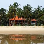 View from sea of Villa Malpe